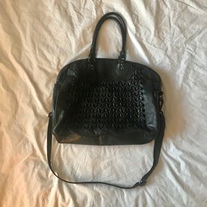 Toscani Woven Italian Leather Bag 🖤✨